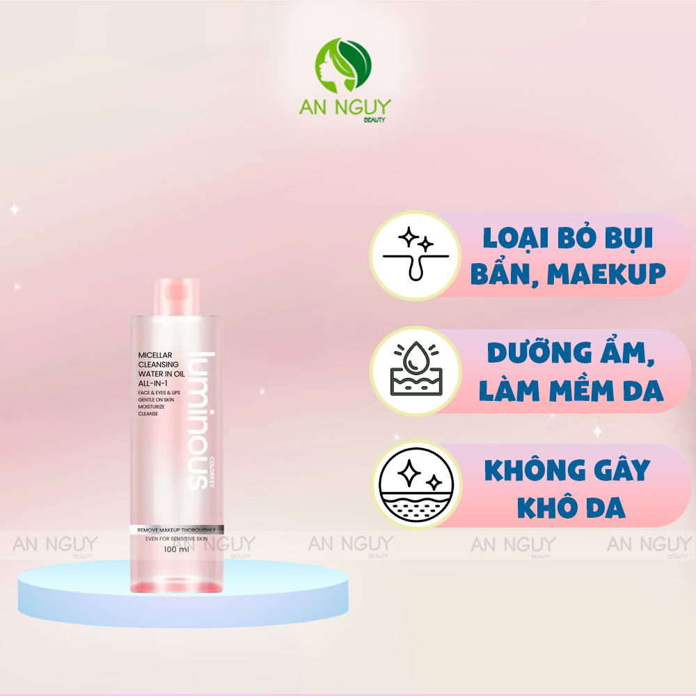 Tẩy Trang 2 Lớp Colorkey Micellar Cleansing Water In Oil All-In-1