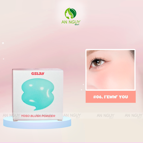 Phấn Má Hồng Thuần Chay Gslay Yoso Blush Powder 5g