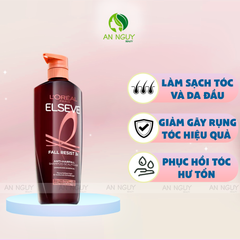 Dầu Gội L'Oreal Elseve Fall Resist 3X Anti-Hairfall Shampoo-Scalp+Hair Ngăn Gãy Rụng Tóc 620ml