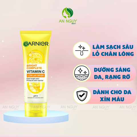 Gel Rửa Mặt Garnier Low PH Wash 100ml