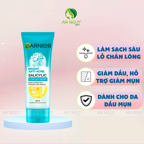 Gel Rửa Mặt Garnier Low PH Wash 100ml
