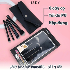 Bộ Cọ Trang Điểm Jary Makeup Brush Set Nhiều Mẫu Có Túi Đựng