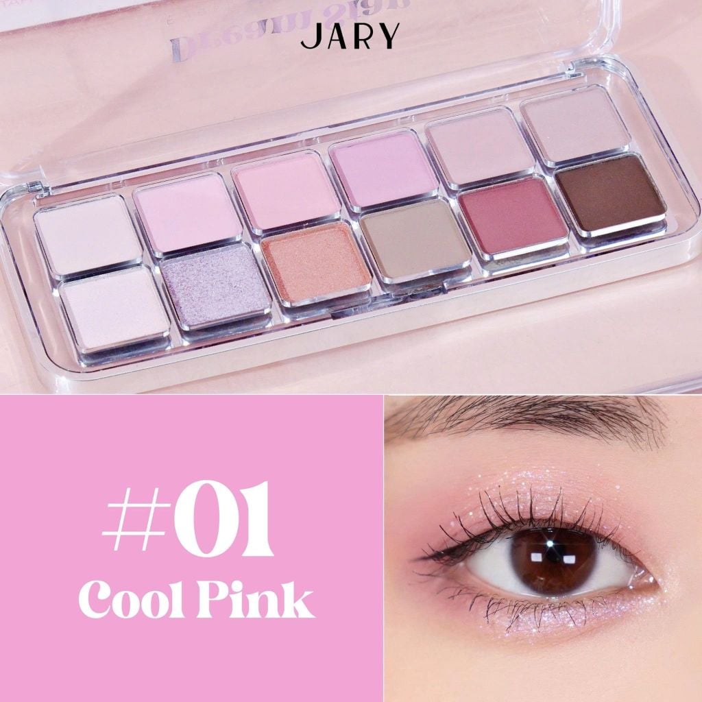 Bảng Phấn Mắt 12 Ô Jary Dream Star Eyeshadow Palette 14.4g