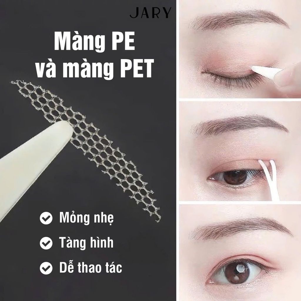 Miếng Dán Kích Mí Sẵn Keo Dạng Xịt Nước Jary Water Spray Eyelid Tape