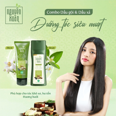Dầu Xả Dược Liệu Nguyên Xuân Herbal Conditioner Hương Bưởi Dưỡng Tóc Siêu Mượt 150ml