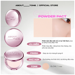 Phấn Phủ About Tone Blur Powder Pact 8g