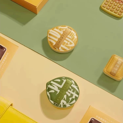 Bộ Bông Mút Amortals 100% Powder Puff Set XL Dùng Để Tán Kem Nền Dạng Lỏng