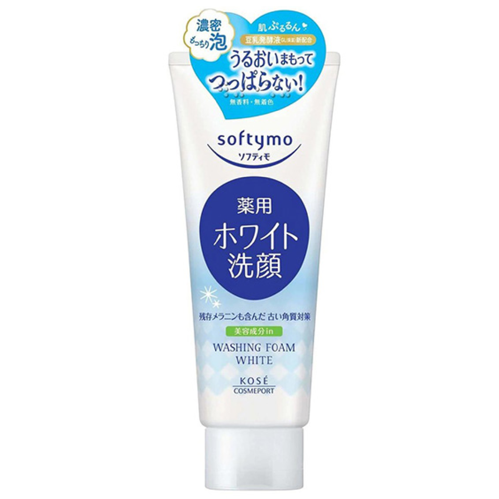 Sữa Rửa Mặt Kose Softymo Washing Foam White Dưỡng Trắng 150g