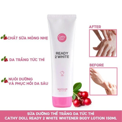 Sữa Dưỡng Thể Sáng Da Cathy Doll Ready 2 White Whitener Body Lotion 150ml