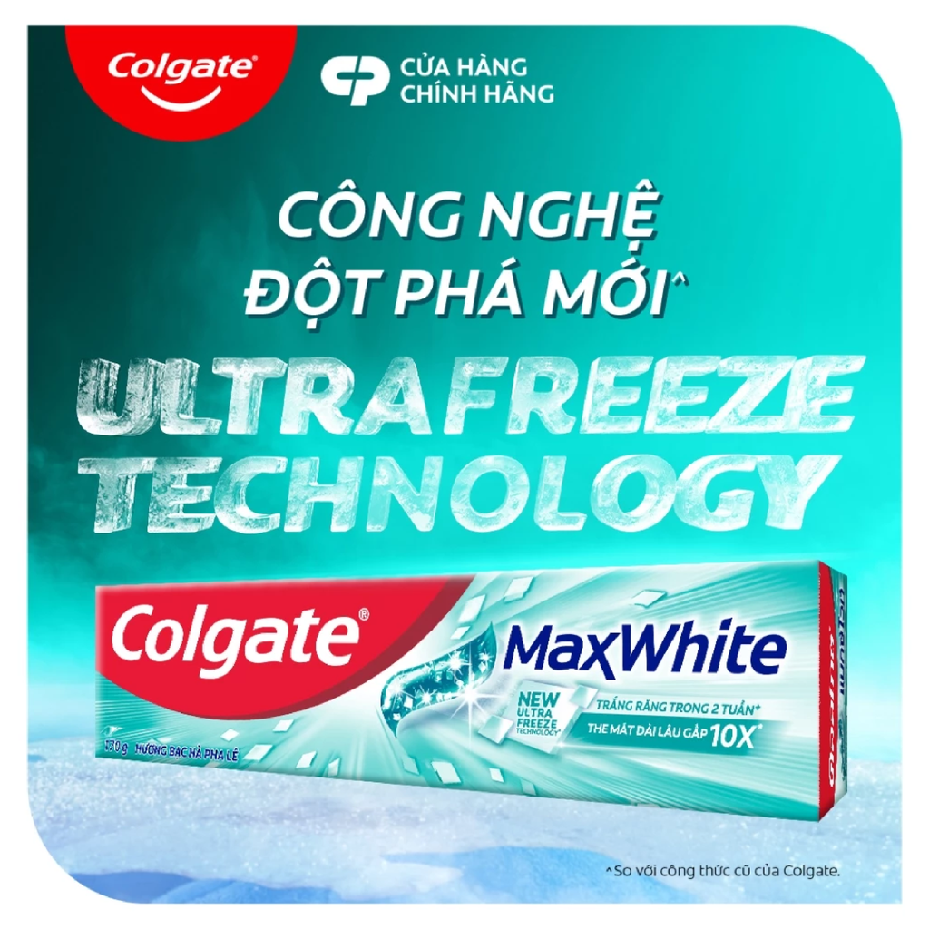 Kem Đánh Răng Colgate MaxWhite Hương Bạc Hà Pha Lê 170g