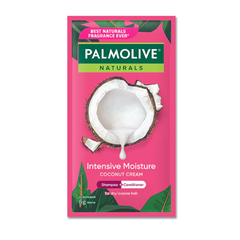 Dầu Gội Và Xả Palmolive Naturals Intensive Moisture Coconut Cream Shampoo & Conditioner (Dây 10 Gói)
