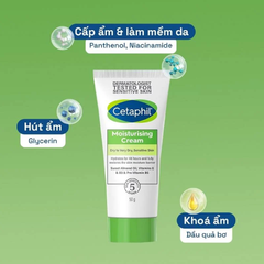 Kem Dưỡng Ẩm Cetaphil Moisturising Cream Dry To Very Dry, Sensitive Skin Dưỡng Ẩm