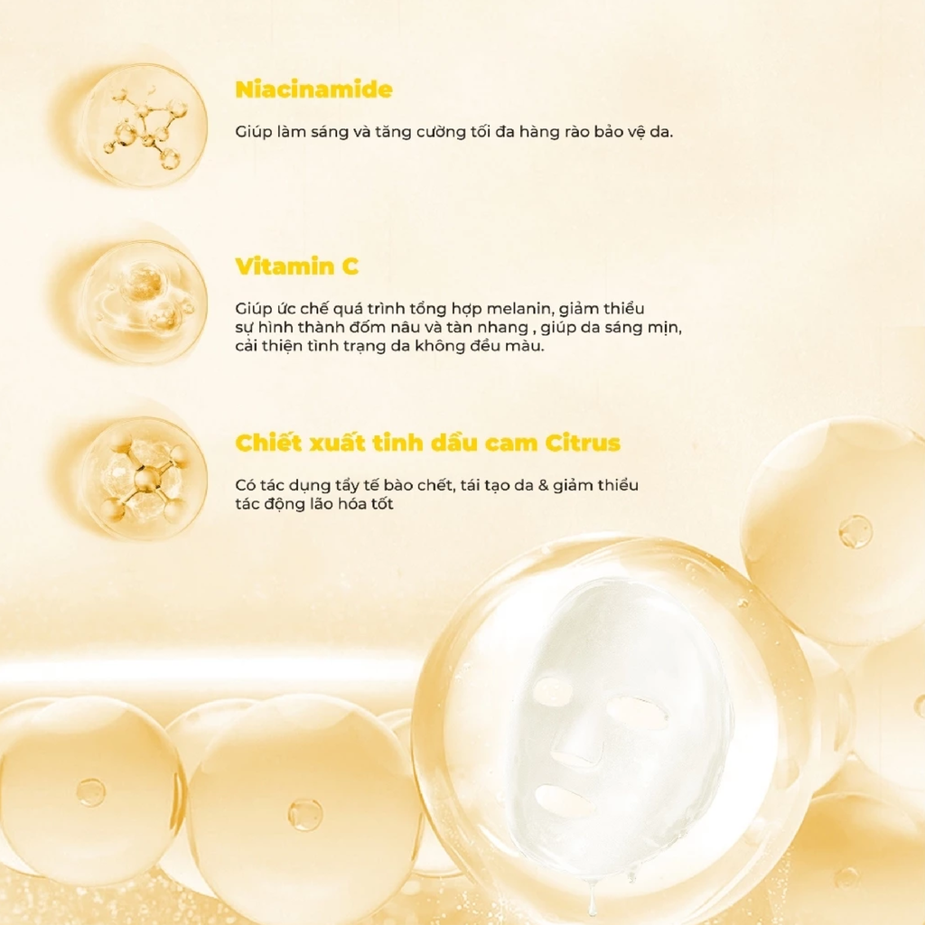 Hộp 10 Miếng Mặt Nạ BNBG Vita Genic Jelly Mask 4-In-1