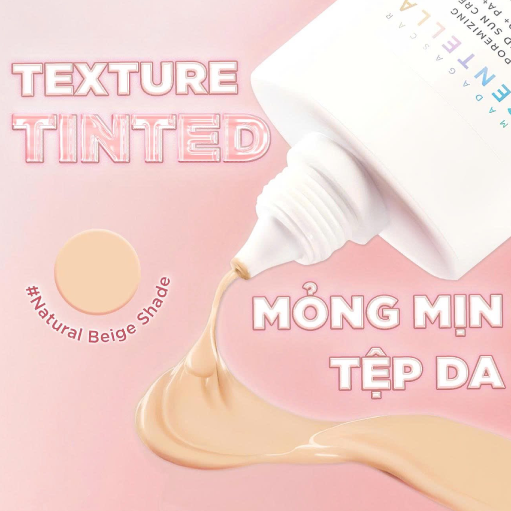 Kem Chống Nắng Skin1004 Madagasca Centella Poremizing Tinted Sun Cream SPF50+ PA++++ 50ml
