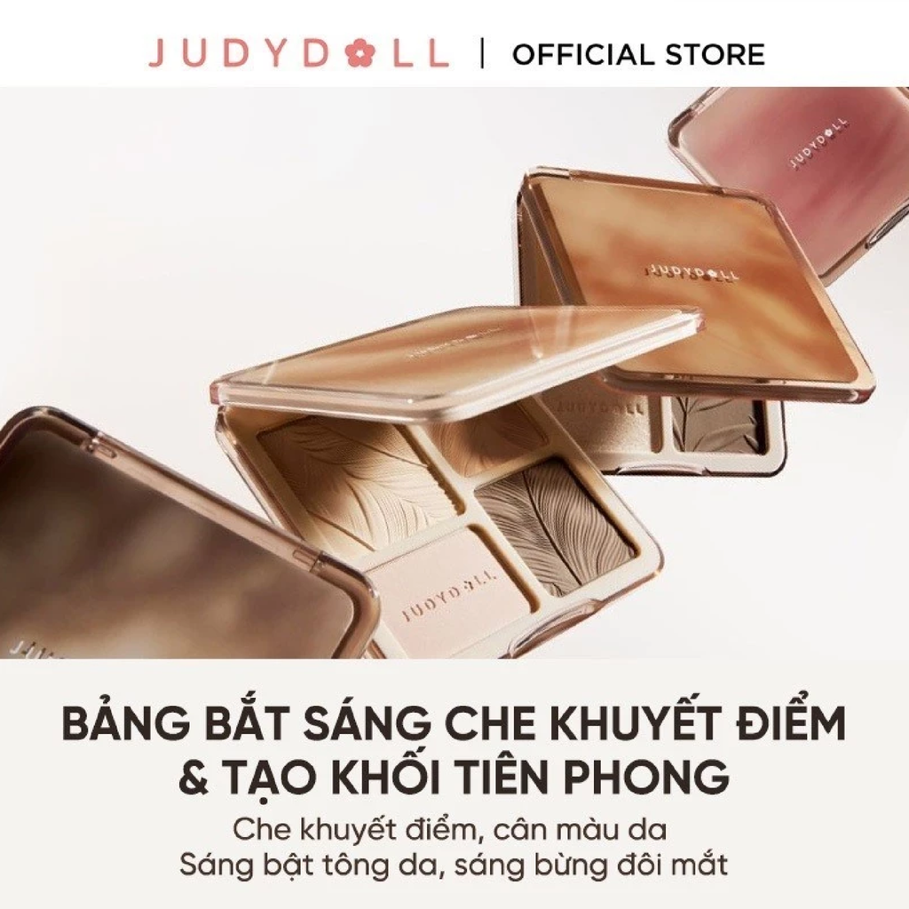 Phấn Bắt Sáng Và Tạo Khối Judydoll Highlight & Contour
