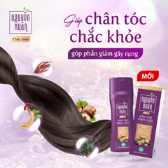 Dầu Gội Dược Liệu Nguyên Xuân Chắc Khỏe Cho Tóc Yếu, Dễ Gãy Rụng 250ml