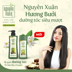 Dầu Gội Dược Liệu Nguyên Xuân Dưỡng Tóc Hương Bưởi