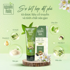 Dầu Xả Dược Liệu Nguyên Xuân Herbal Conditioner Hương Bưởi Dưỡng Tóc Siêu Mượt 150ml