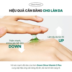 Kem Dưỡng Luvum Green Citrus Vitamin C Gel Cream Plus Dưỡng Sáng Đều Màu Da 50ml