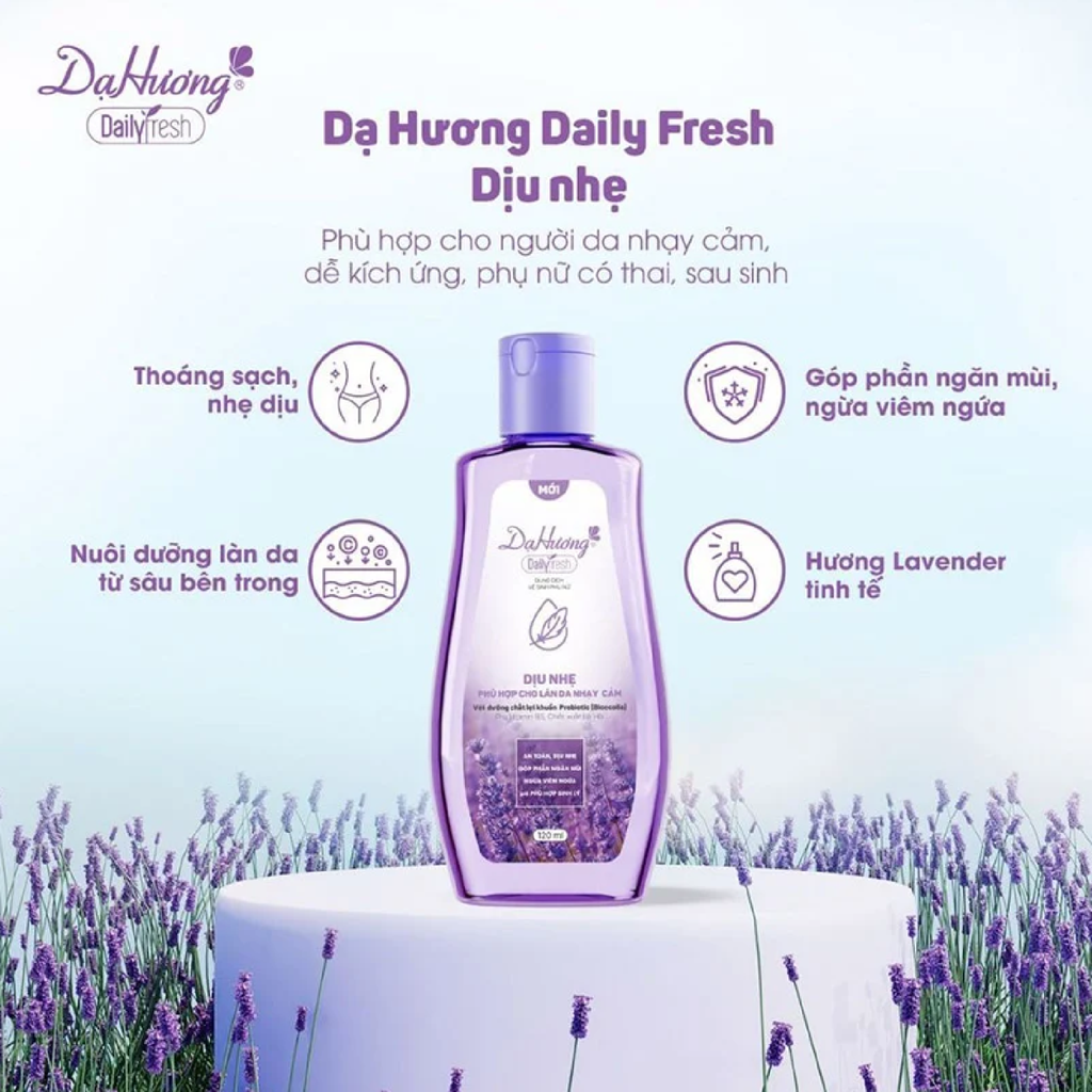 Dung Dịch Vệ Sinh Dạ Hương Daily Fresh 120ml