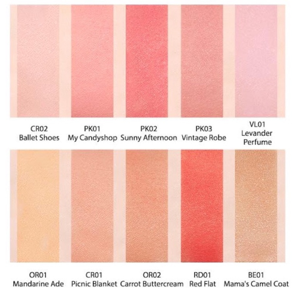 Phấn Má Hồng Missha Cotton Blush 4g