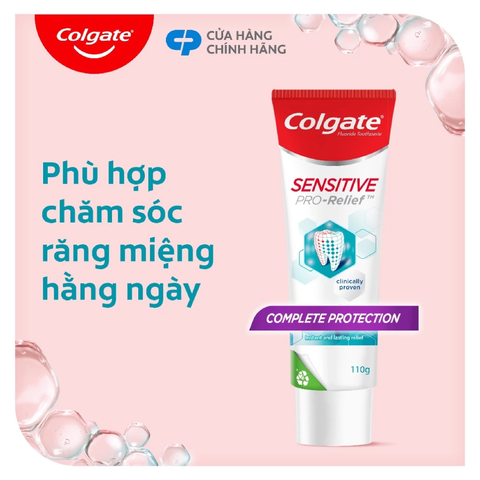 Kem Đánh Răng Colgate Sensitive Pro-Relief Complete Protection 110g