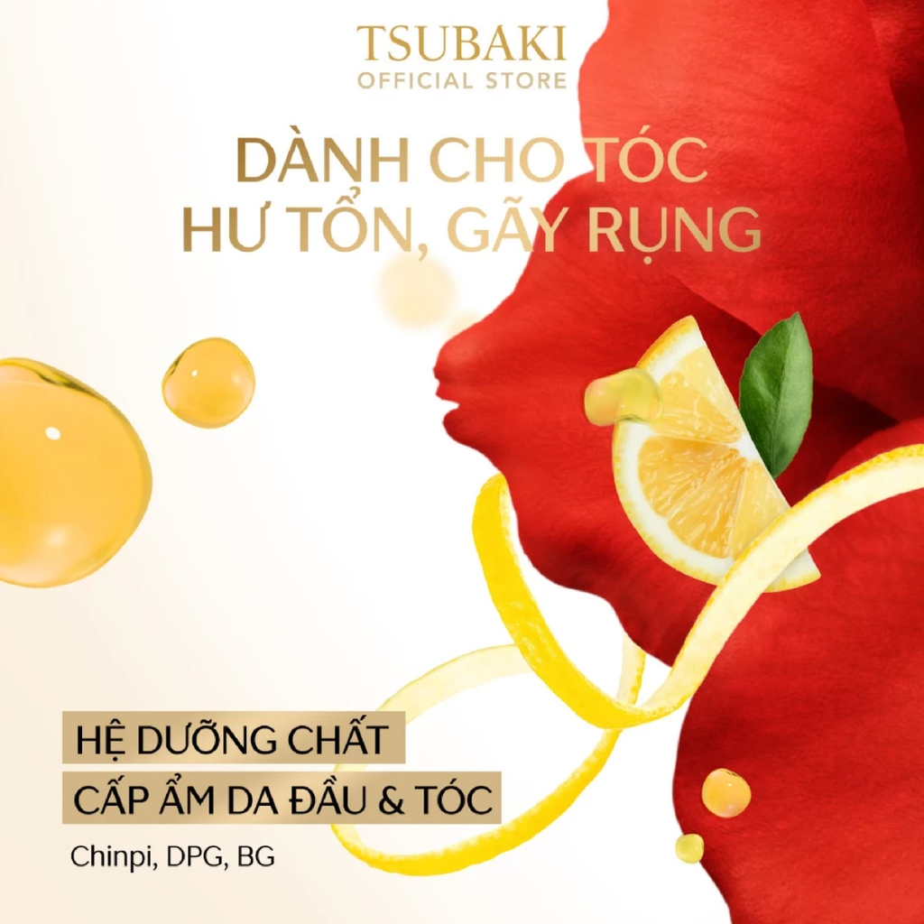 Dầu Xả Tsubaki Premium EX Hair Fall Care & Repair Conditioner Treatment Phục Hồi, Ngăn Gãy Rụng 450ml