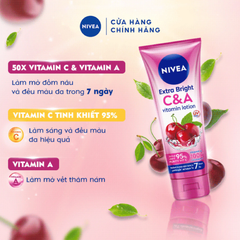 Sữa Dưỡng Thể Nivea Extra Bright Vitamin Lotion