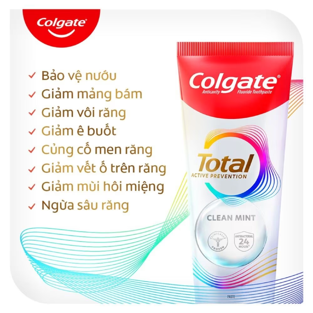 Kem Đánh Răng Colgate Total Toothpaste 150g