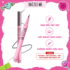 Bút Kẻ Mắt Dazzle Me Hold On Waterproof Eyeliner Chống Thấm Nước Lâu Trôi 0.8g