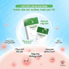 Mặt Nạ Yuejin Anti Acne Mask Giảm Mụn 25ml