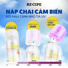 Xịt Chống Nắng RE:CIPE Crystal Sun Spray SPF50+ PA+++