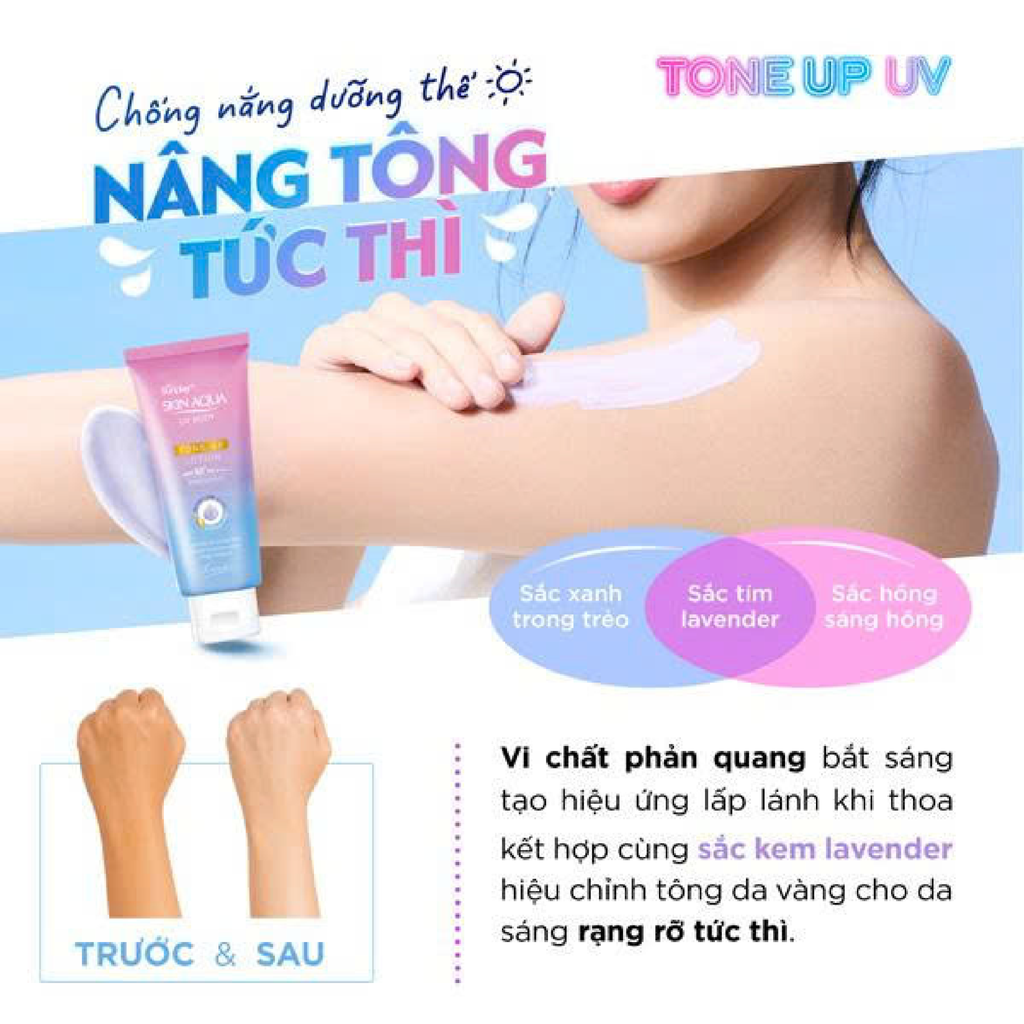 Dưỡng Thể Chống Nắng Sunplay Skin Aqua UV Body Lotion SPF50+ PA++++