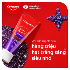 Kem Đánh Răng Colgate Optic White Purple 100g