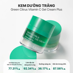 Kem Dưỡng Luvum Green Citrus Vitamin C Gel Cream Plus Dưỡng Sáng Đều Màu Da 50ml