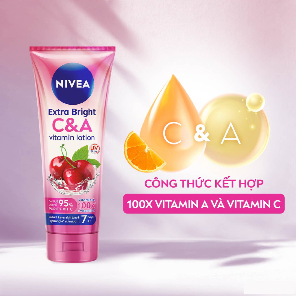 Sữa Dưỡng Thể Nivea Extra Bright Vitamin Lotion