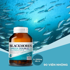 Viên Uống Blackmores Omega Double High Strength Fish Oil 90 Viên