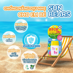 Gel Chống Nắng OMI Sun Bears Mild Gel SPF35 PA+++ Cho Trẻ Em 30g