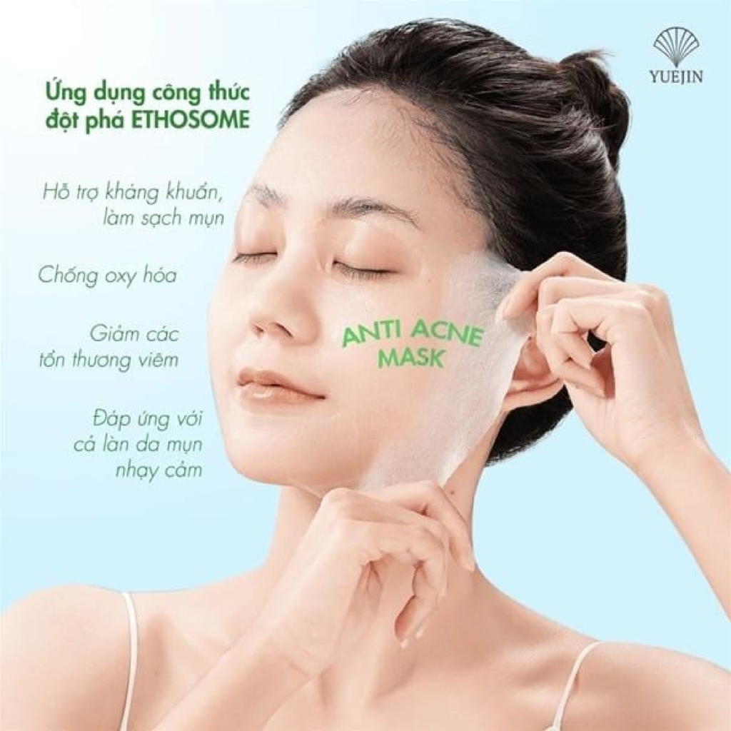 Mặt Nạ Yuejin Anti Acne Mask Giảm Mụn 25ml