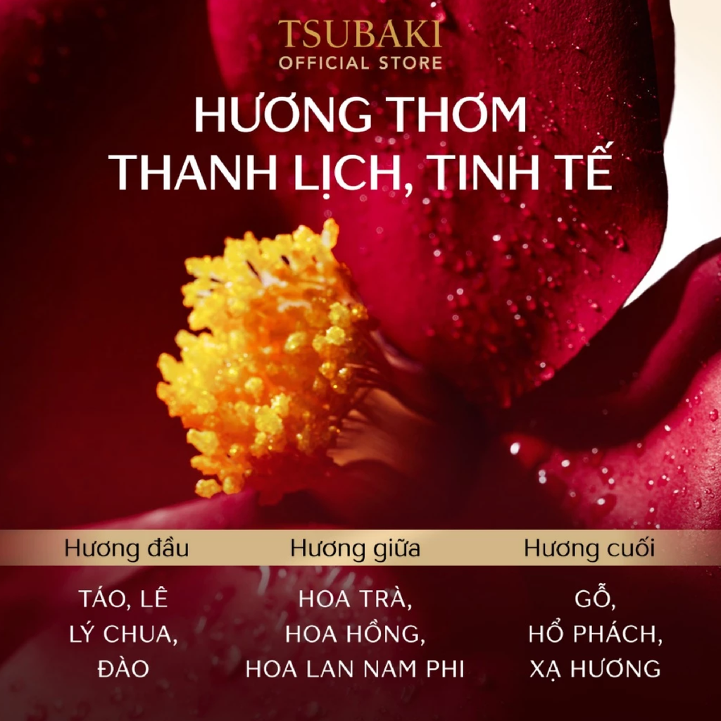 Dầu Gội Tsubaki Premium EX Hair Fall Care & Repair Shampoo Phục Hồi, Ngăn Gãy Rụng 450ml