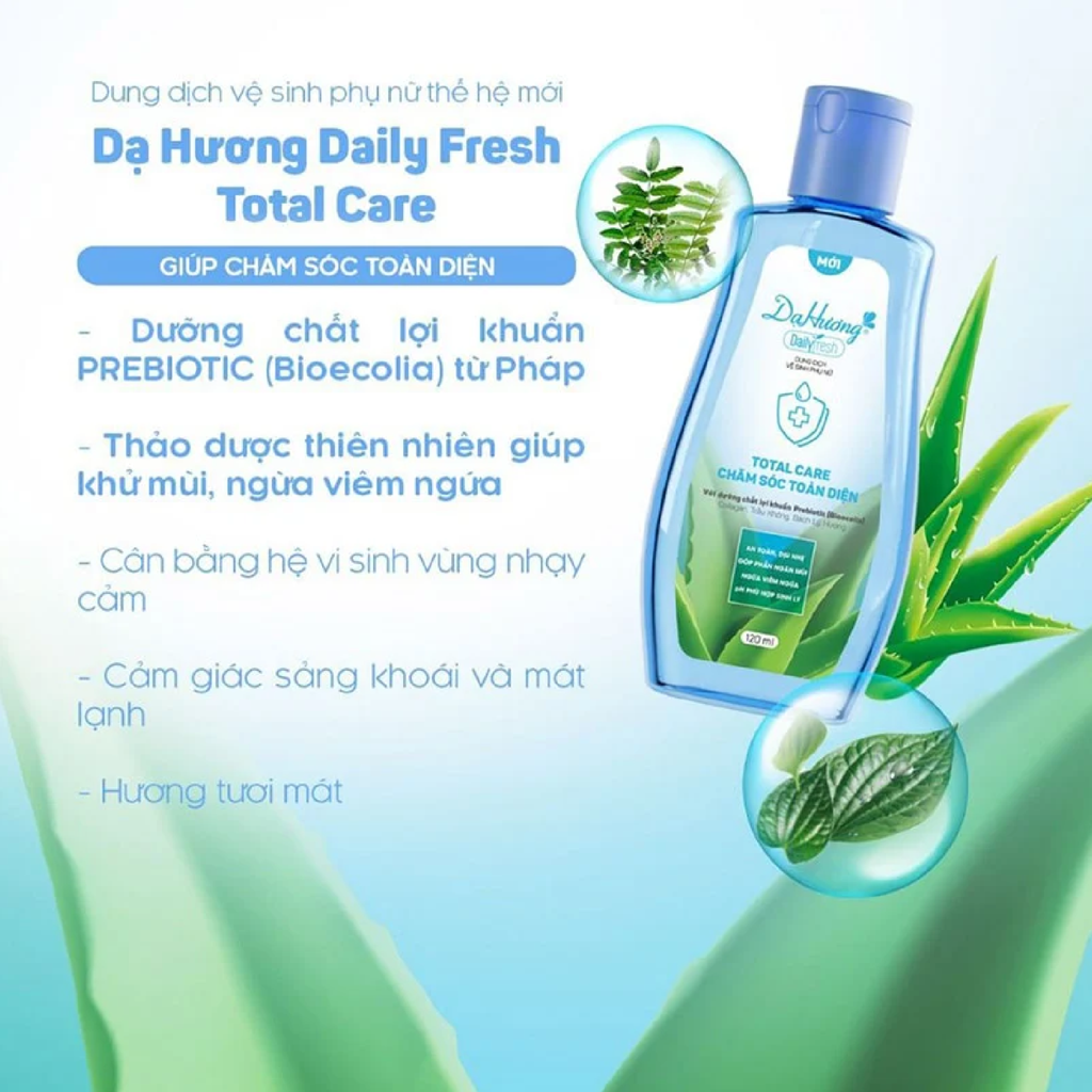 Dung Dịch Vệ Sinh Dạ Hương Daily Fresh 120ml