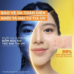 Serum Chống Nắng Garnier Super UV Invisible Serum Sunscreen SPF50+ PA++++ Dưỡng Sáng, Mờ Thâm 30ml