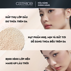Phấn Phủ Dạng Bột Catrice True Skin Mineral Loose Powder 010 Transparent Malt 4.5g