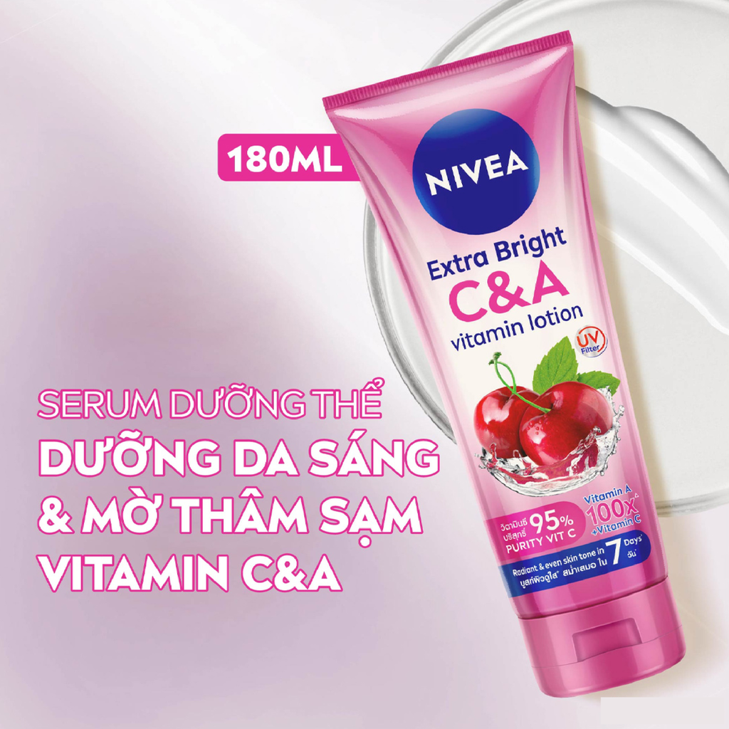 Sữa Dưỡng Thể Nivea Extra Bright Vitamin Lotion