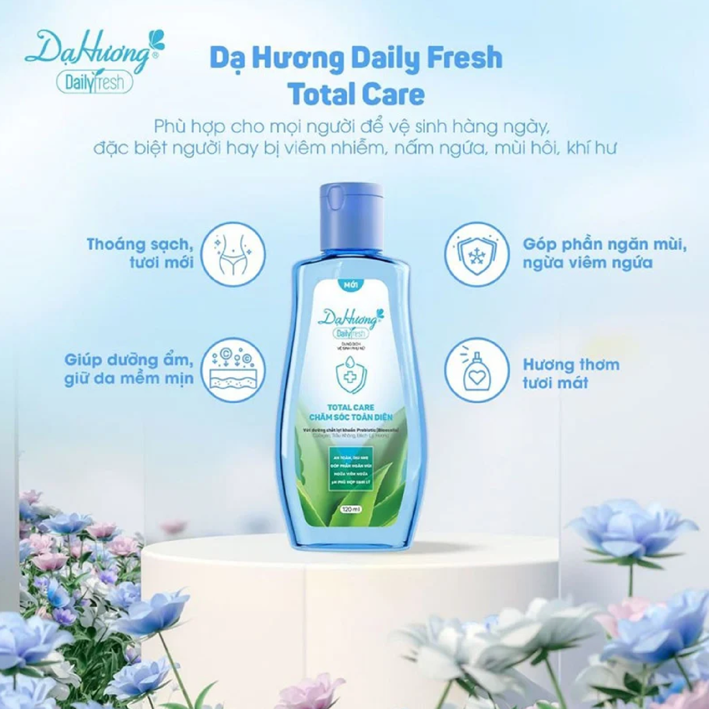 Dung Dịch Vệ Sinh Dạ Hương Daily Fresh 120ml