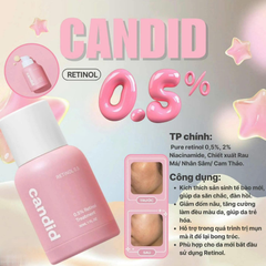 Tinh Chất Candid Retinol Treatment Hỗ Trợ Cải Thiện Nền Da 30ml