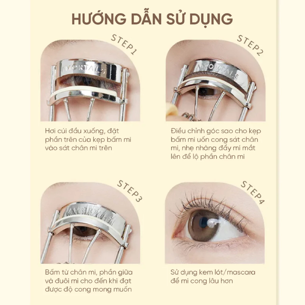Kẹp Bấm Mi Amortals Curling Eyelash Curler