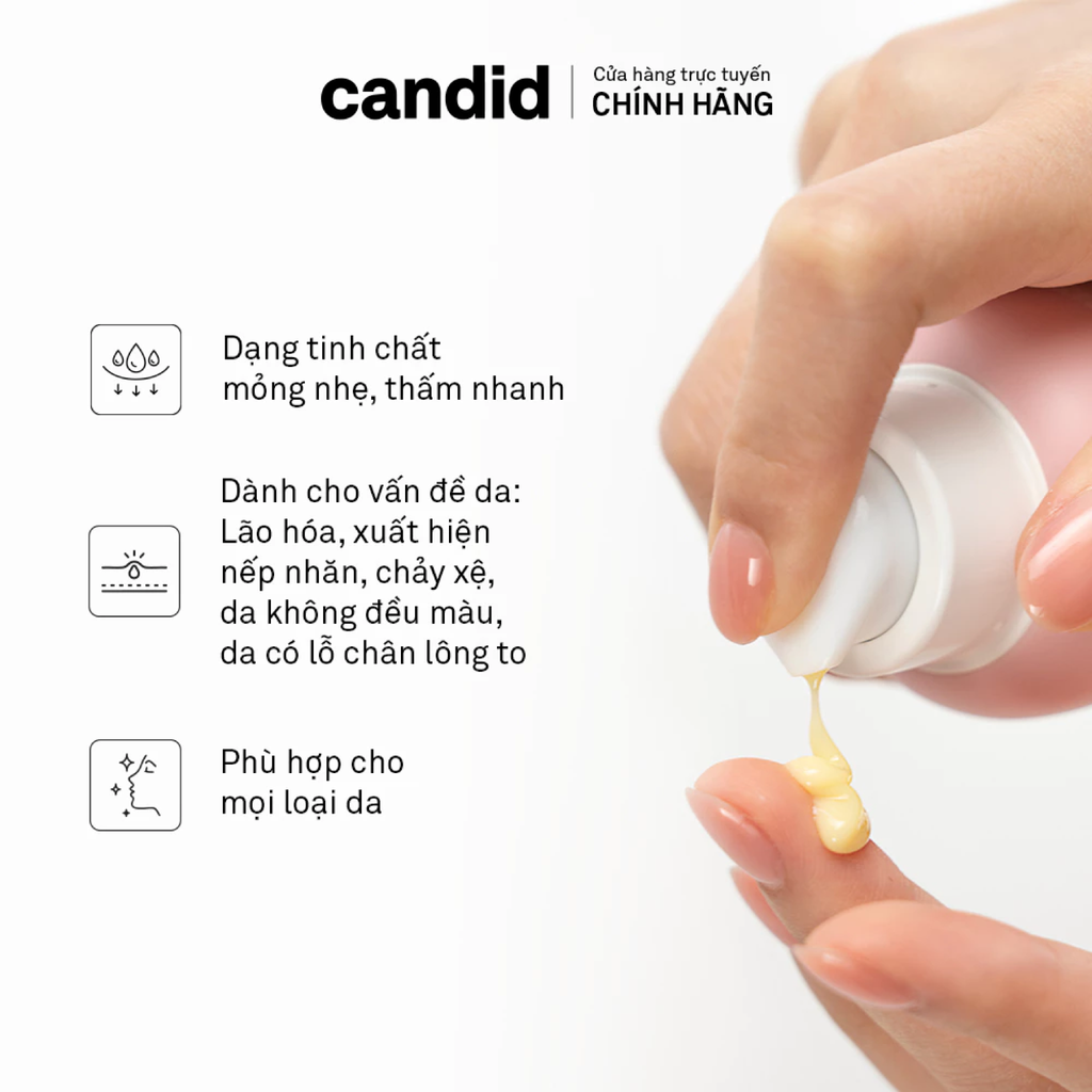 Tinh Chất Candid Retinol Treatment Hỗ Trợ Cải Thiện Nền Da 30ml