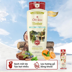 Sữa Tắm Old Spice Timber Body Wash 532ml