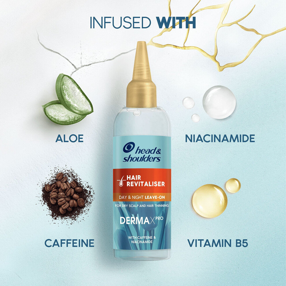 Dầu Dưỡng Tóc Head & Shoulders Dermaxpro Leave On Scalp Serum Hair Revitaliser 145ml